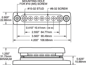 Product of Blue Sea 2314-Bss Busbar