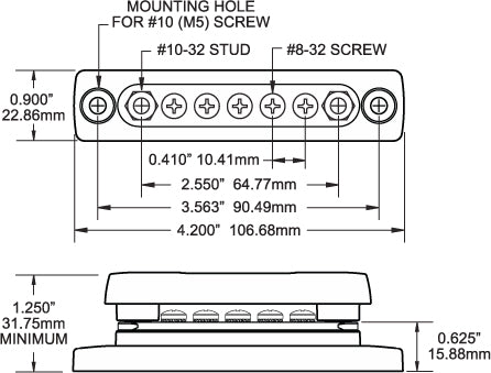 Product of Blue Sea 2314-Bss Busbar