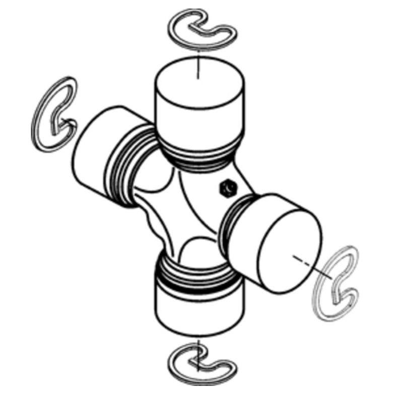 Dana/ Spicer 5-1330x Universal Joint||5-1330x_8.Png||93||dsp51330x||1314186