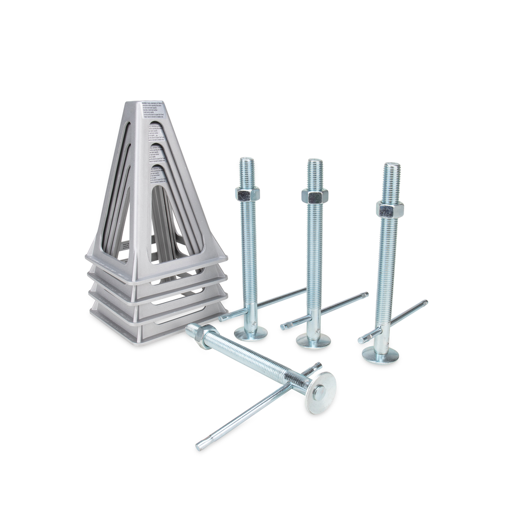 Product of Camco 44560 6000 Pound Manual Trailer Stabilizer Jack Stand 
