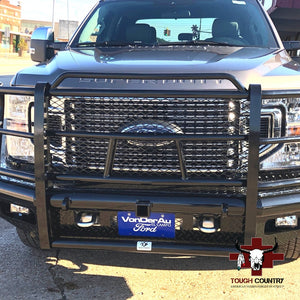 Product of Tough Country Products TFR2017F Traditional Steel Powder Coated Bumper 