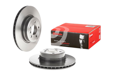 Product of Brembo 09992411C02 Vented 1 Piece Brake Rotor 