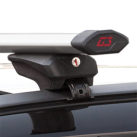 Product of G3 S.p.A. 60.210 43.31 Inch Silver Roof Rack Cross Bar - Set Of 2 