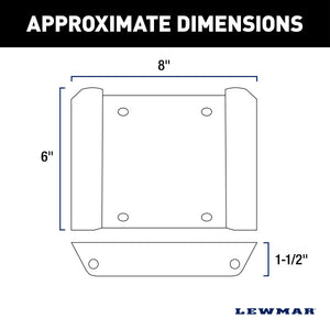 Lewmar 2023043513 Anchor System Mounting Bracket||2023043513_1.Jpg||86||lew2023043513||1558486