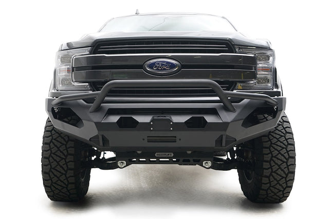 Product of Fab Fours FF18-X4552-1 Matrix Series Steel Powder Coated Bumper 
