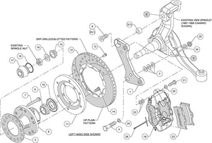 Wilwood Brakes 140-10996-D Brake Conversion Kit||||87||w6414010996d||1925025