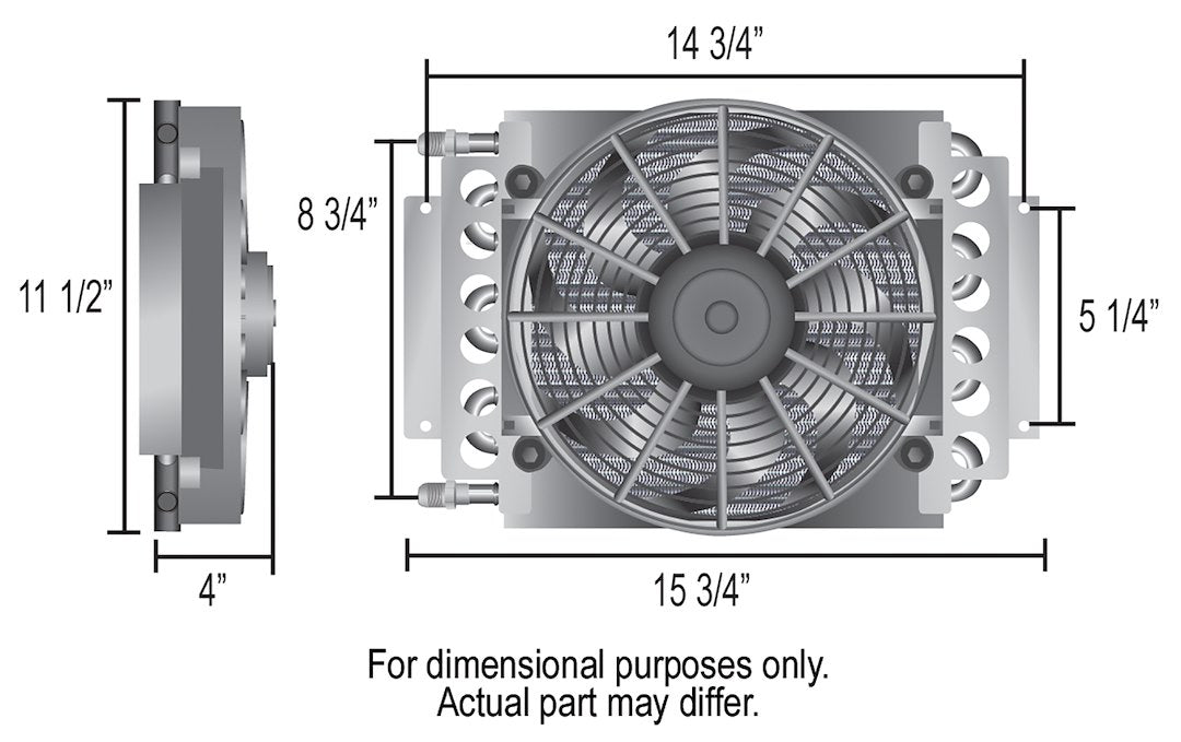Derale 15820 Fluid Cooler||||86||d6515820||2015227