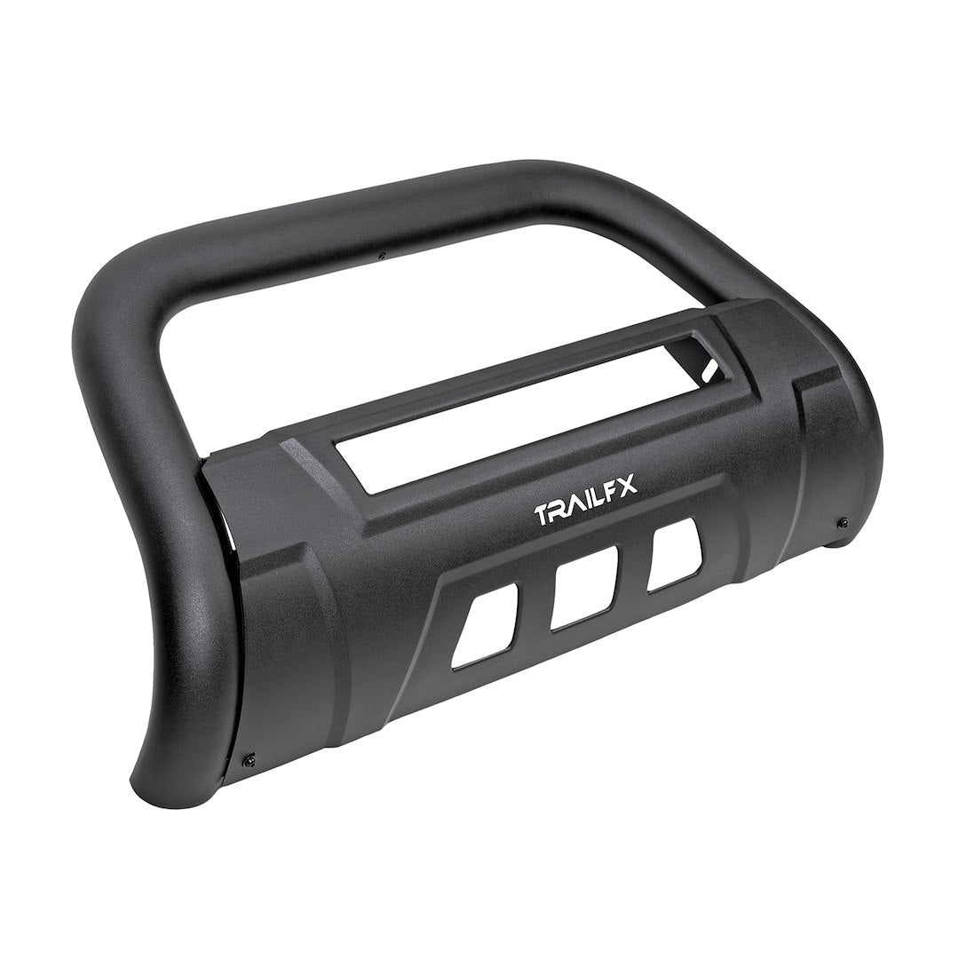 Product of TrailFX B1613T Bull Bar Black Matte Titanium Powder Coated 3-1/2 Inch Yes with skid plate 