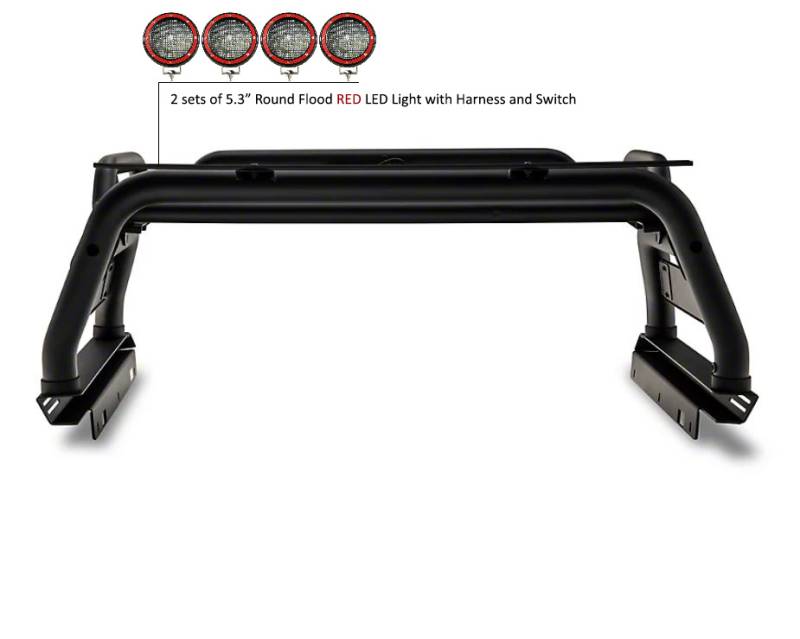Black Horse Offroad Atrb8bk-Plfr Truck Bed Bar||atrb8bk-Plfr_4.Jpeg||88||blkatrb8bplfr||2238041