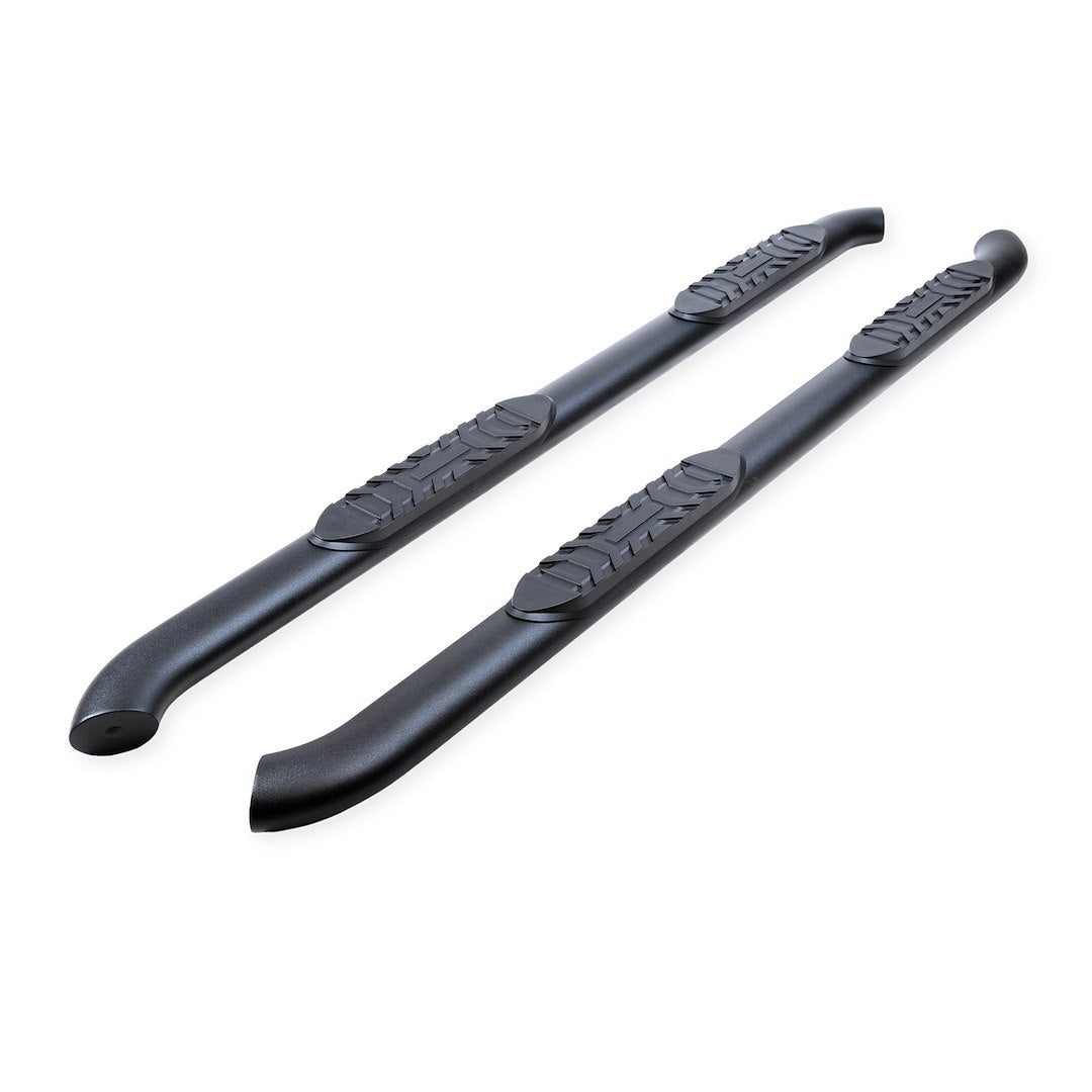 Product of TrailFX A1001B TFX 4" Oval Tube Side Steps Nerf Bar With Surface Steps 