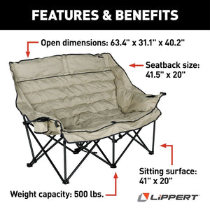 Lippert Components 2023053718 Camping Chair||2023053718_1.Jpg||86||m6v2023053718||1497435