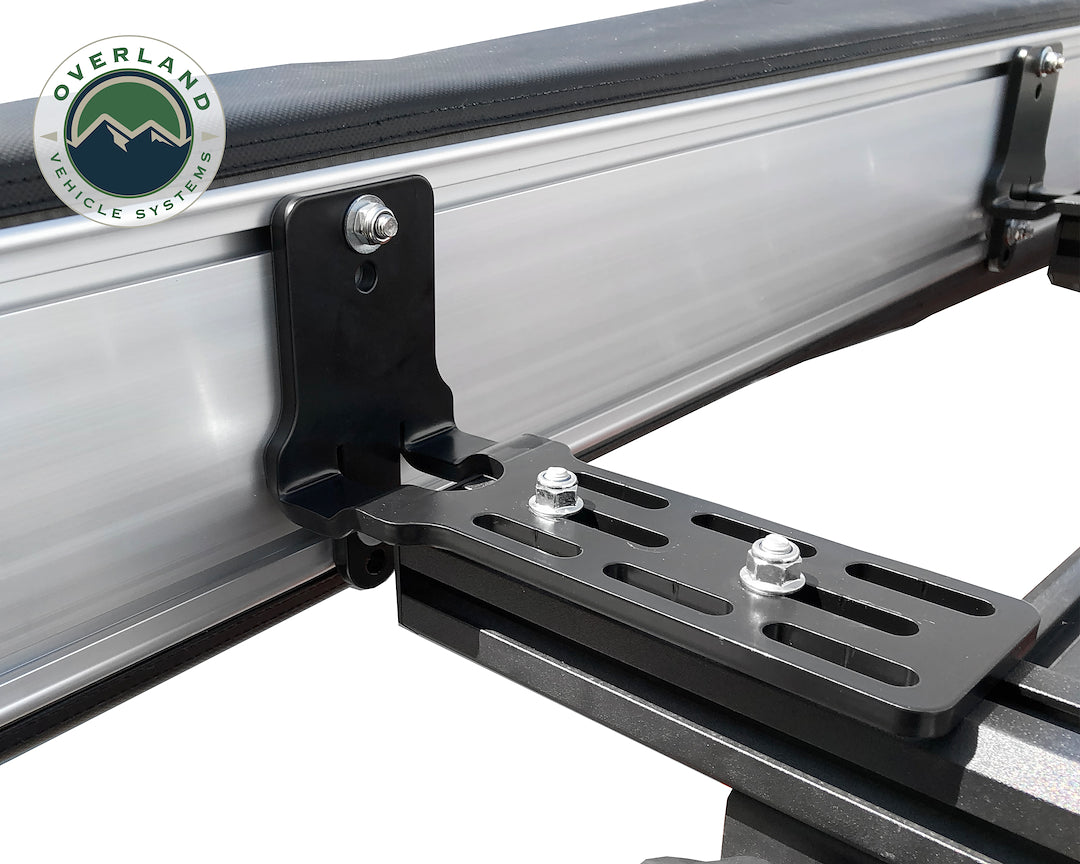 Product of Overland Vehicle Systems 18069909 SUV/Pickup Overlanding Manual Awning, Black Solid