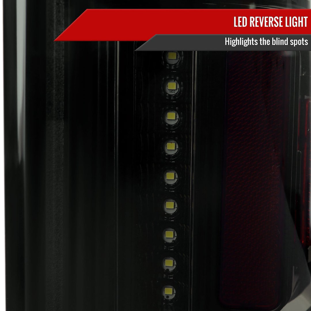 Product of Spec-D Tuning LT-RAM1915BBLED-TM Tail Light Assembly 
