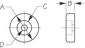 Product of Sea Dog 324390-1 Boat Windshield Parts