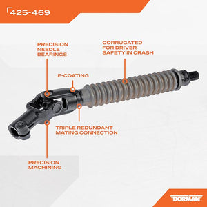 Product of Dorman (OE Solutions) 425-469 Steering Shaft 