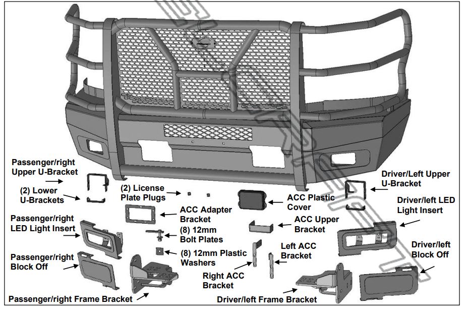 Product of Steelcraft AL60-11380CC Elevation  Bumper 