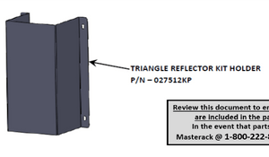 Masterack 027512kp Emergency Reflector Kit Holder||027512kp_1.Png||86||mst027512kp||2217334