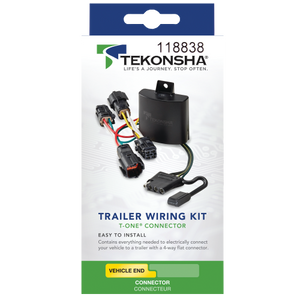 Product of Tekonsha 118838 Vehicle End 4-Way Flat Trailer Wiring Connector 
