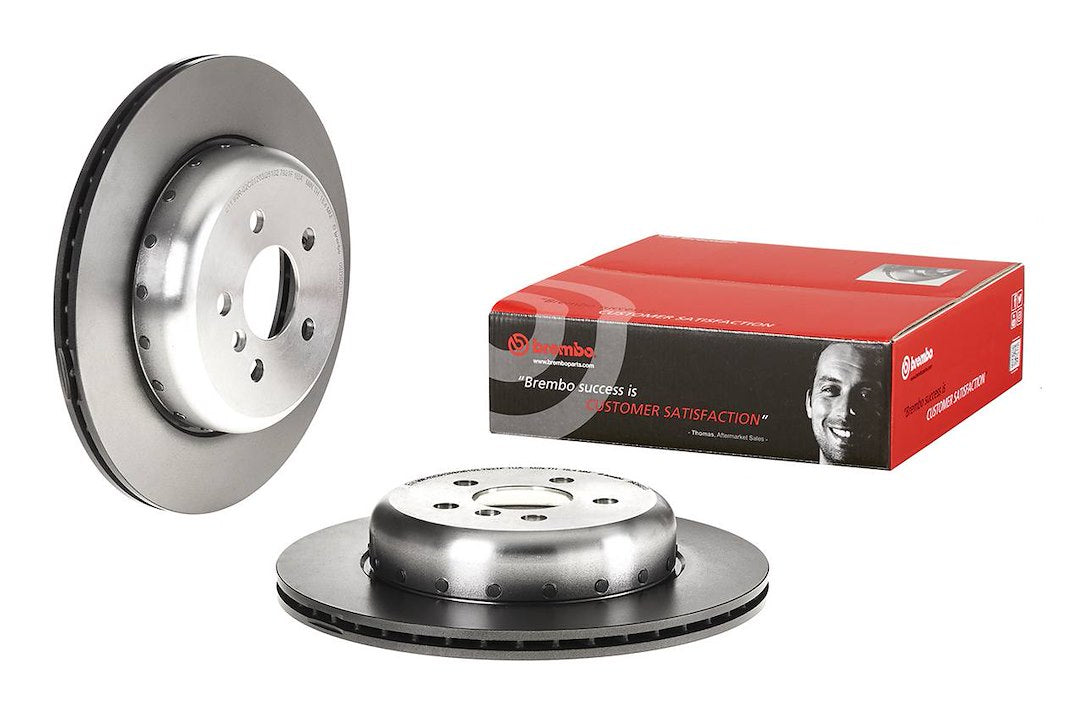 Product of Brembo 09D90313C02 Vented 1 Piece Brake Rotor 