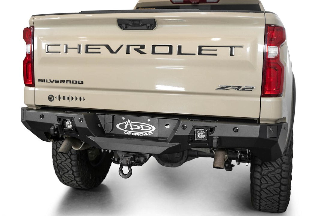 Product of Addictive Desert Designs R120081090103 Stealth Fighter Steel Powder Coated Bumper 
