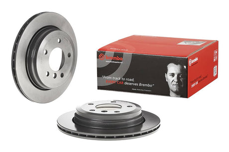 Product of Brembo 09C18011C02 Vented 1 Piece Brake Rotor 