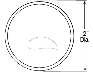 Product of Grote Industries 12201-5 Blind Spot Mirror