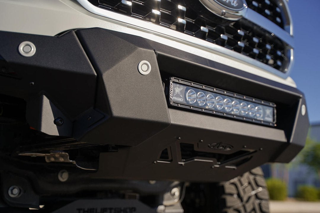 Product of Addictive Desert Designs F190300010103 Black Label Steel Powder Coated Bumper 