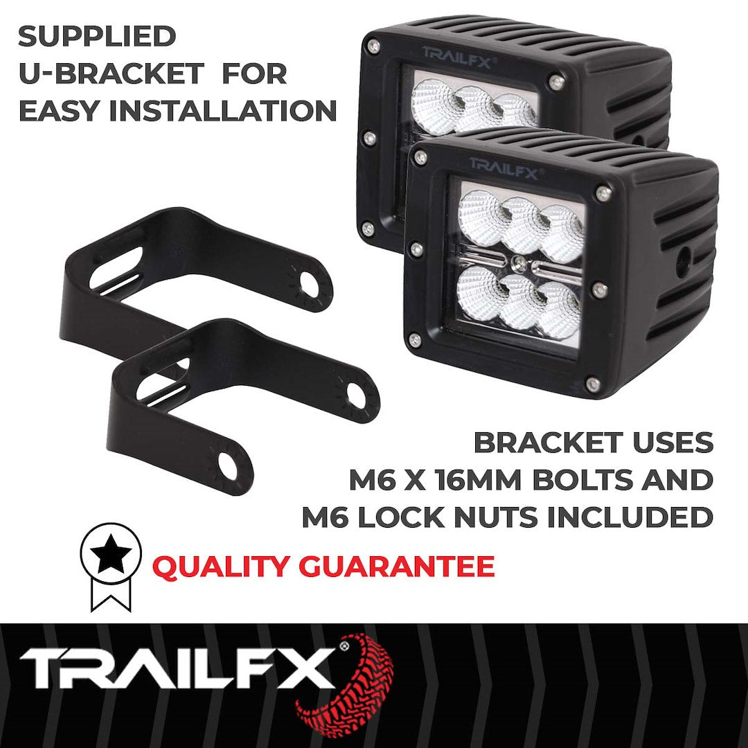 Product of TrailFX 3X2CFPR Driving/ Fog Light 