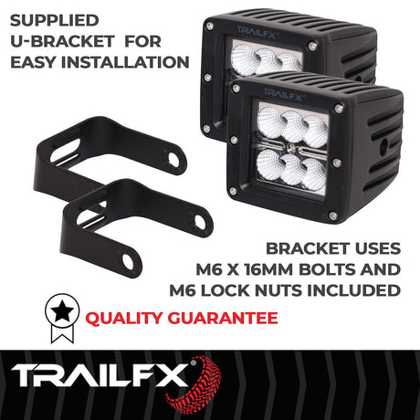 Product of TrailFX 3X2CFPR Driving/ Fog Light 