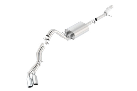 Product of Borla 140557 Touring Cat Back System Single Exhaust System Kit 