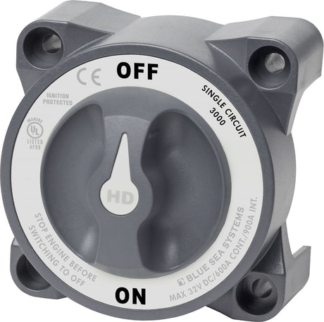 Blue Sea 3000-Bss Battery Disconnect Switch||3000-Bss.Jpg||85||b6z3000bss||935541