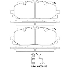 Brembo P85165x Brake Pad||p85165x_Drw.Jpg||88||brmp85165x||1755115