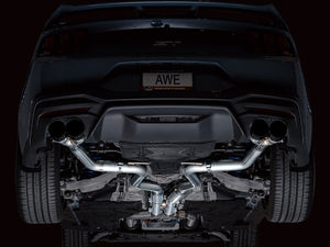 Product of AWE Tuning 3020-43650 Track Edition Cat-Back System Dual Exhaust System Kit 