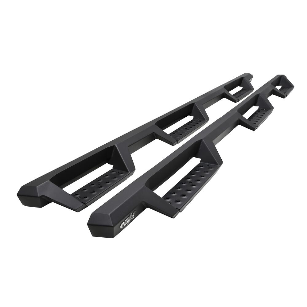 Product of Westin Automotive 56-534785 Black Powder Coated Square Nerf Bar - Truck Wheel To Wheel 