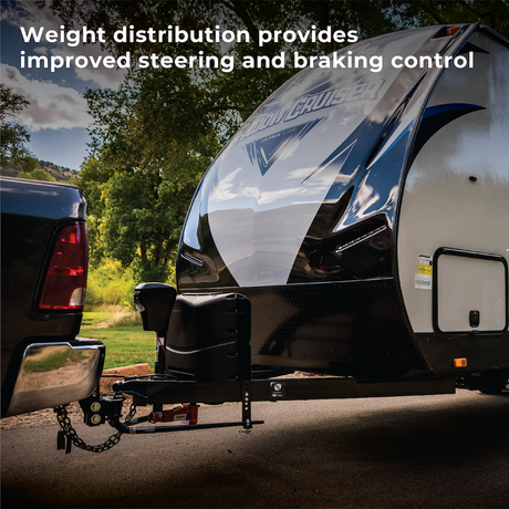Product of Fastway Trailer Products 94-00-0800 8000 Pound Round Bar Weight Distribution Hitch 