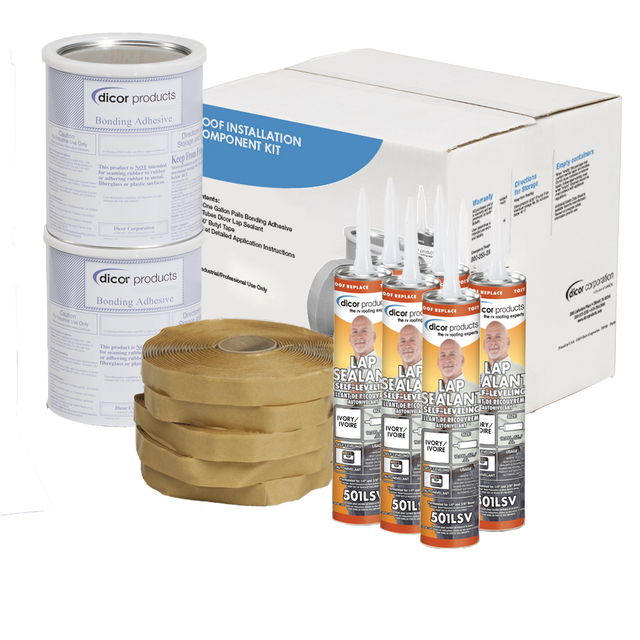 Dicor Corp. 401ck-V Roof Installation Kit||401ck-V.Png||85||d6j401ckv||1609416