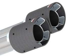 Product of Borla 140839CF ATAK ® Series Cat Back System Dual Exhaust System Kit 