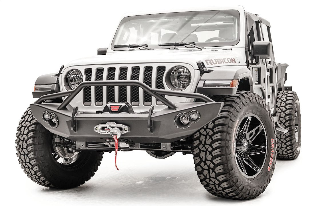 Product of Fab Fours JL18-B4652-1 Lifestyle ™ Steel Matte Powder Coated Bumper 