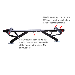 Product of Ultra-Fab Products 39-941705 6000 Pound Electric Cross Frame Stabilizer Trailer Stabilizer Jack Stand 