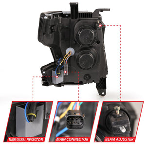 Product of ANZO USA 111478 Standard Beam Headlight Assembly - LED - Set Of 2 
