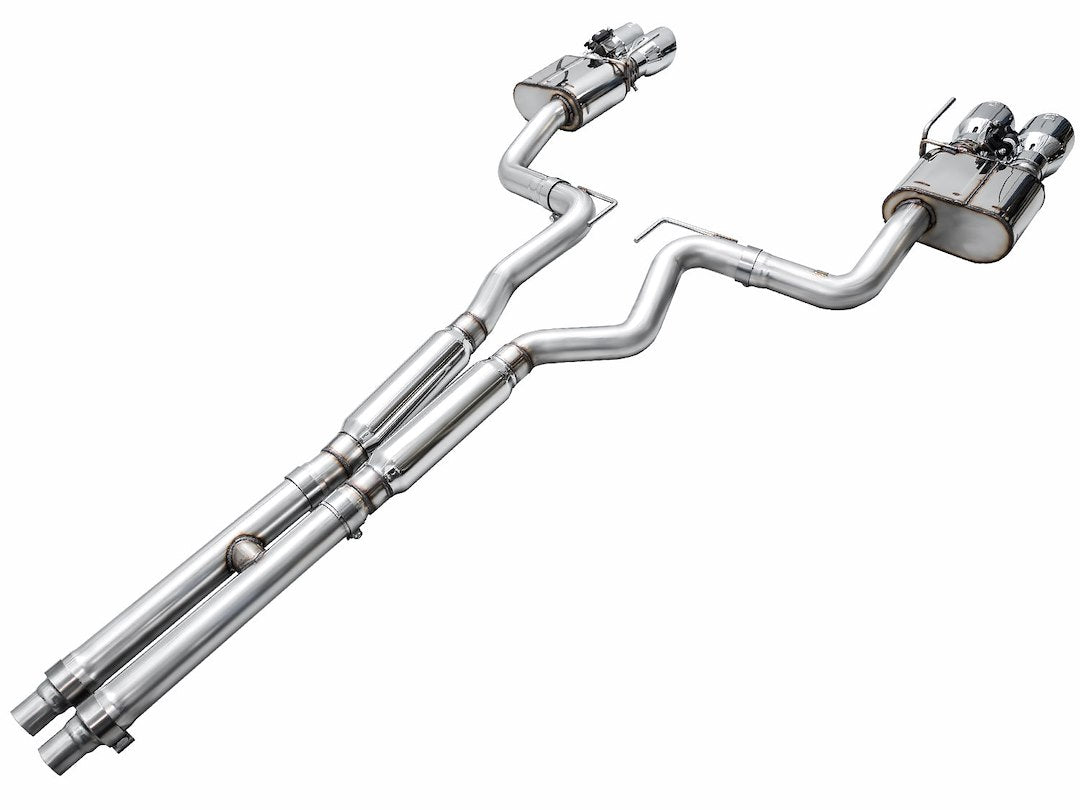 Product of AWE Tuning 3025-42650 SwitchPath ™ Cat-Back System Dual Exhaust System Kit 