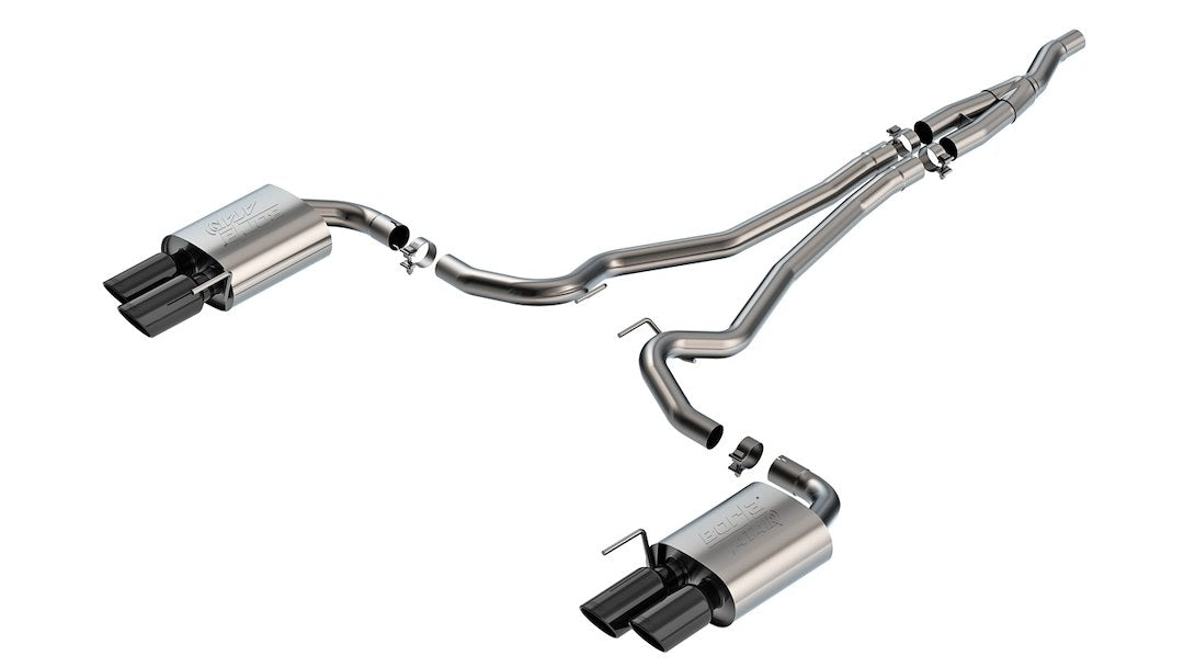 Product of Borla 140982BC ATAK ® Series Cat Back System Exhaust System Kit 