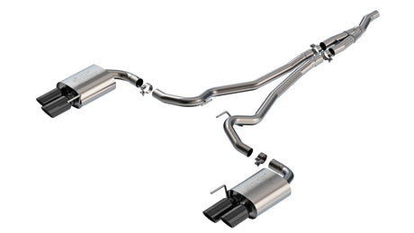 Product of Borla 140982BC ATAK ® Series Cat Back System Exhaust System Kit 