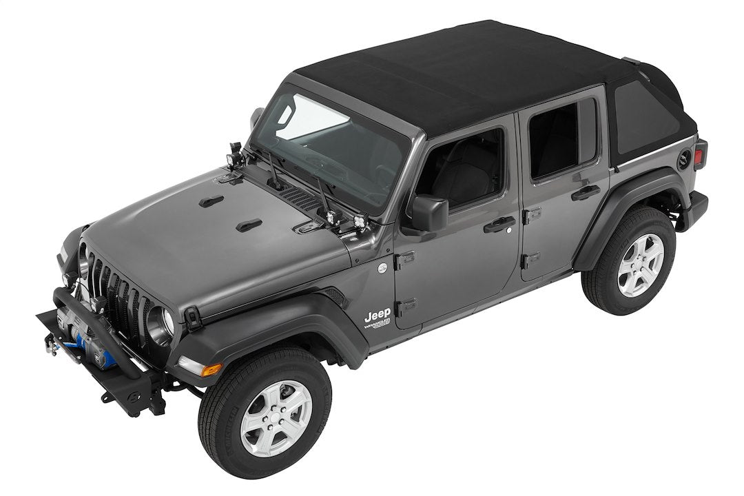 Product of Bestop 56863-35 Standard Top Black Diamond Fabric Soft Top 