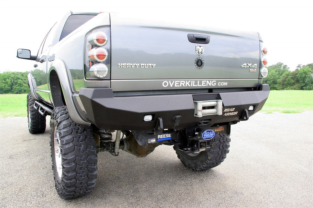 Product of Road Armor 44100B Stealth Steel Satin Powder Coated Bumper 