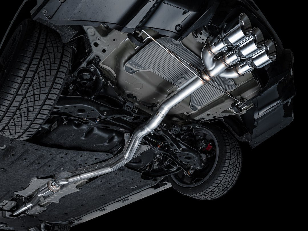 Product of AWE Tuning 3020-52335 Track Edition Cat-Back System Exhaust System Kit 