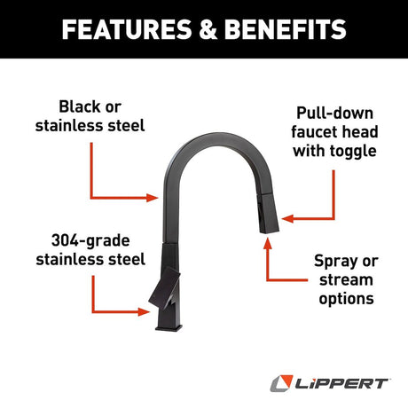 Product of Lippert Components 2021090602 Faucet