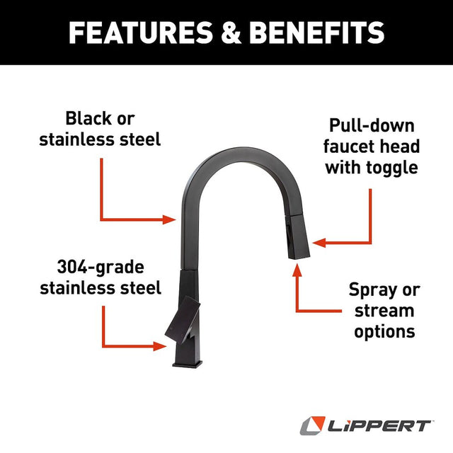 Product of Lippert Components 2021090602 Faucet