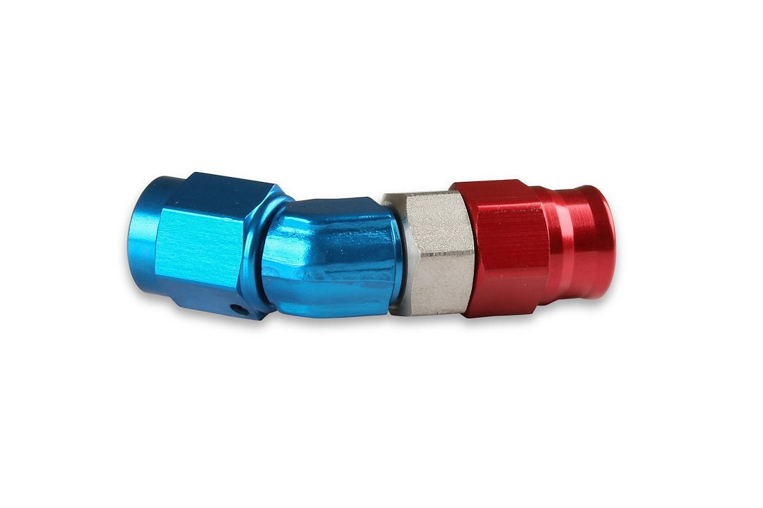 Product of Earl's Plumbing Speed-Seal ™ 604533ERL Female Swivel 3/16 Inch (-3 AN) Blue/ Red/ Silver 
