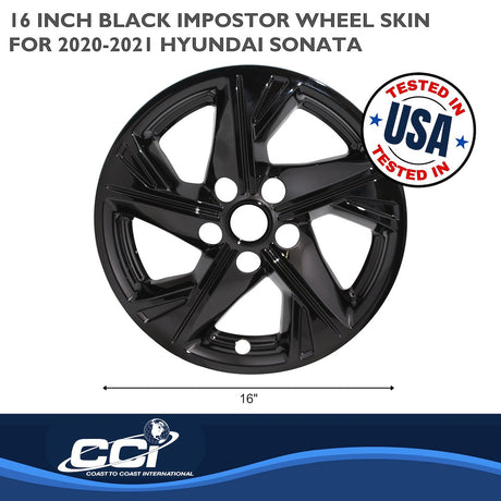 Product of Coast To Coast IMP463BLK Black Set Of 4 